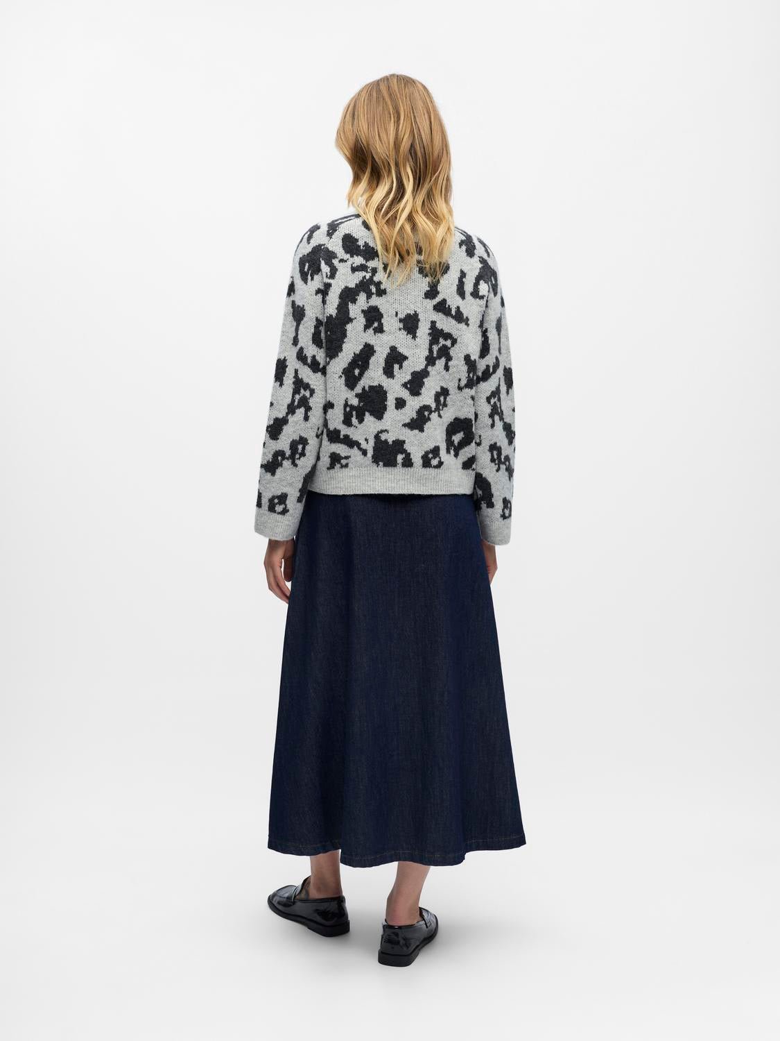 OBJDIANA Pullover - Light Grey Melange - VERO MODA & VILA Bergvik